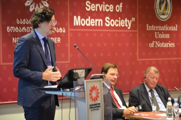 Lithuanian Notaries have attended an international conference in Georgia 