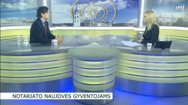 New Notarial  Acts Discussed in an LRT Television Program