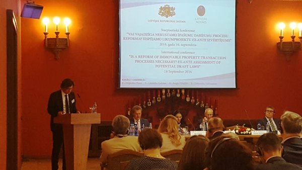 Twentieth Annual meeting of Baltic Council of Notaries takes place in Riga